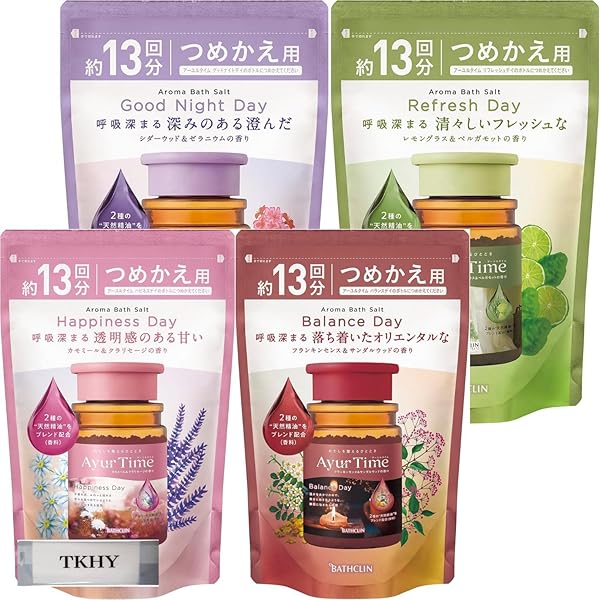 Amazon.co.jp: アーユルタイム ハピネスデイ バスソルト カモミール